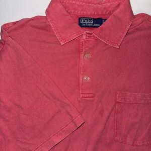PoloRalphLauren Men's ClassicFit Linen/Cotton Red Size XL